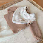 Bavoir BandaChic personnalisé - Motif Jungle et micro éponge de bambou