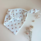 Doudou Lange d’été, motifs au choix. Triple gaze de coton et fine couche de ouatine.