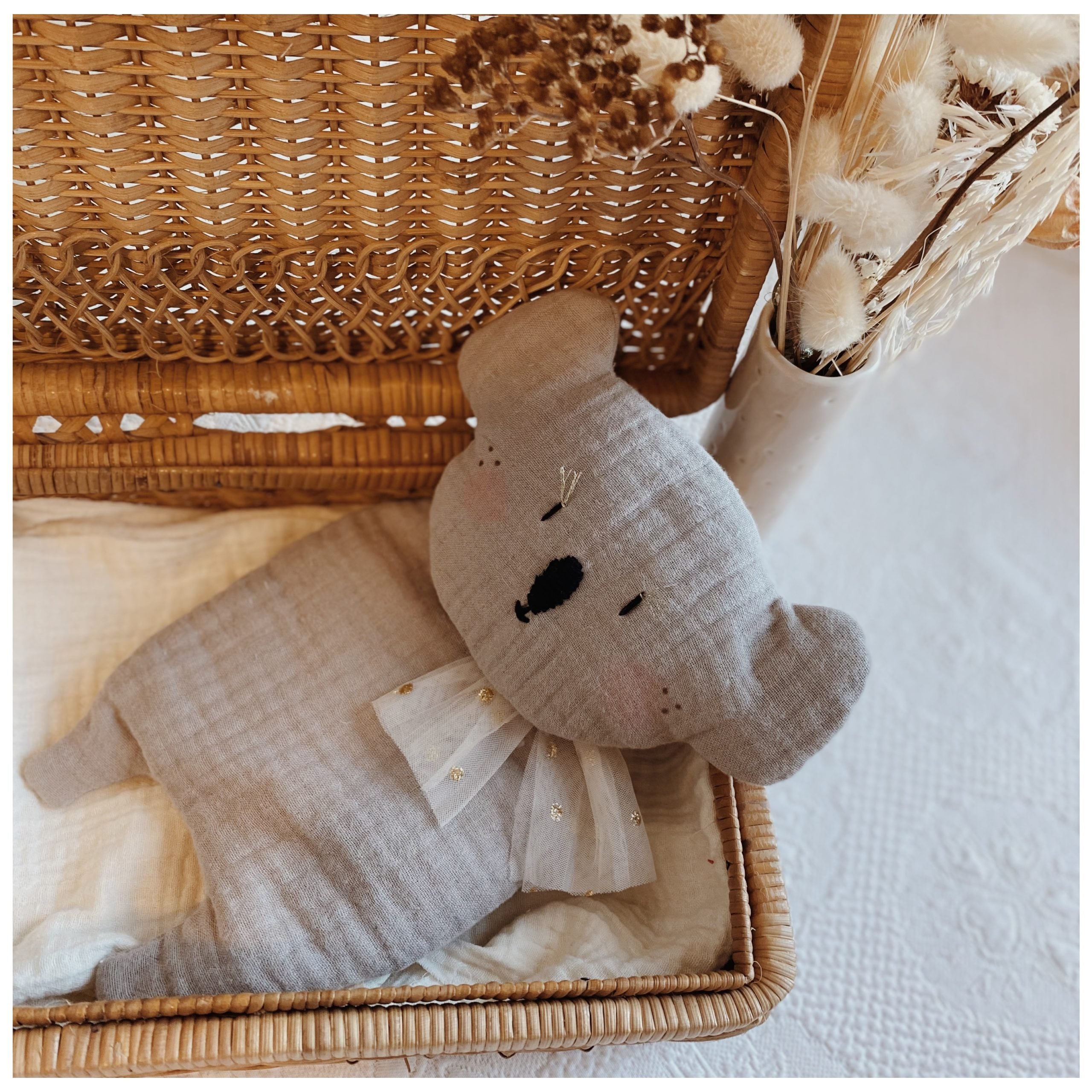 Doudou Mr Koala - Gris Taupe