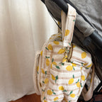 Sac à langer personnalisé – Matelassé motif Citrons