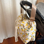 Sac à langer personnalisé – Matelassé motif Citrons