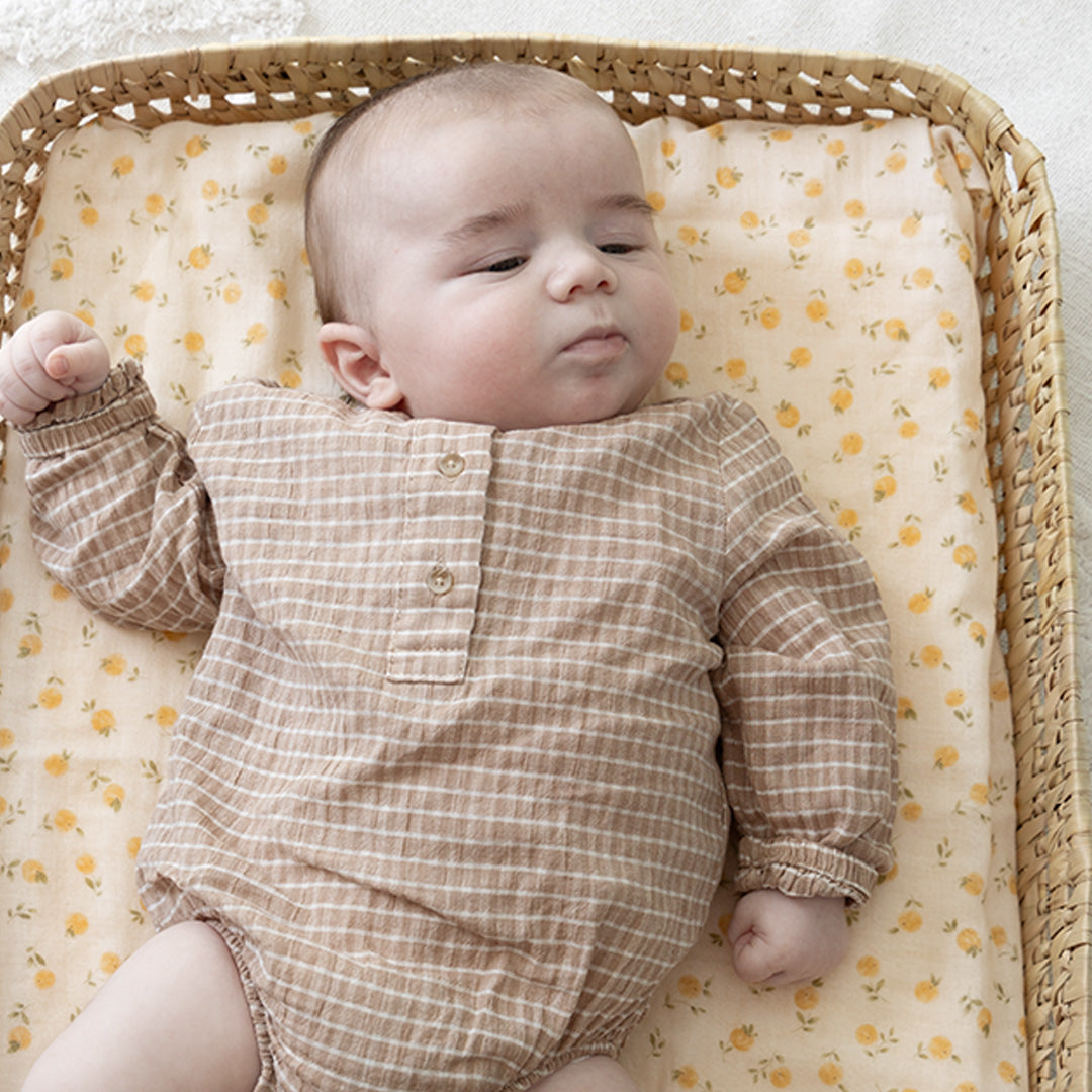 Maxi lange en 100% gaze de coton OekoTex - 100% fait main