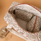 Sac à langer personnalisé – Matelassé motif Fleuri