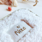 Album Photo de Naissance Personnalisé - Sherpa écru