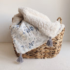 Ma petite couverture branches givrées - spéciale demi saison