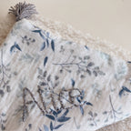 Ma petite couverture branches givrées - spéciale demi saison