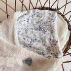 Ma petite couverture branches givrées - spéciale demi saison