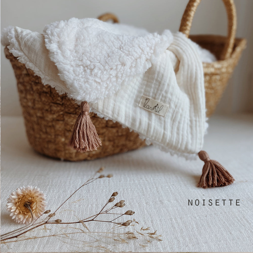 Ma première couverture unie - spéciale demie saison Sherpa