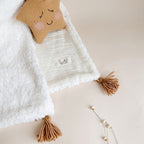 couverture bébé biscuit