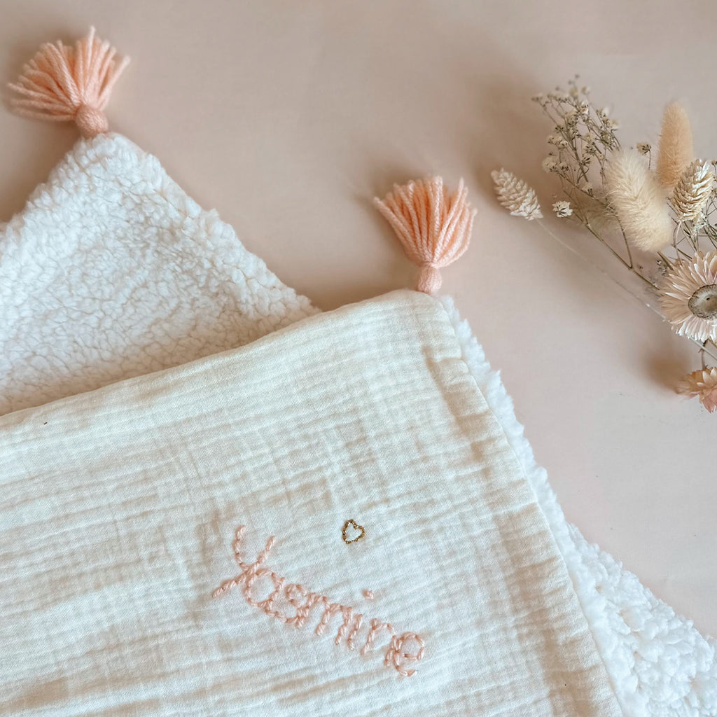 Ma première couverture unie - spéciale demie saison Sherpa