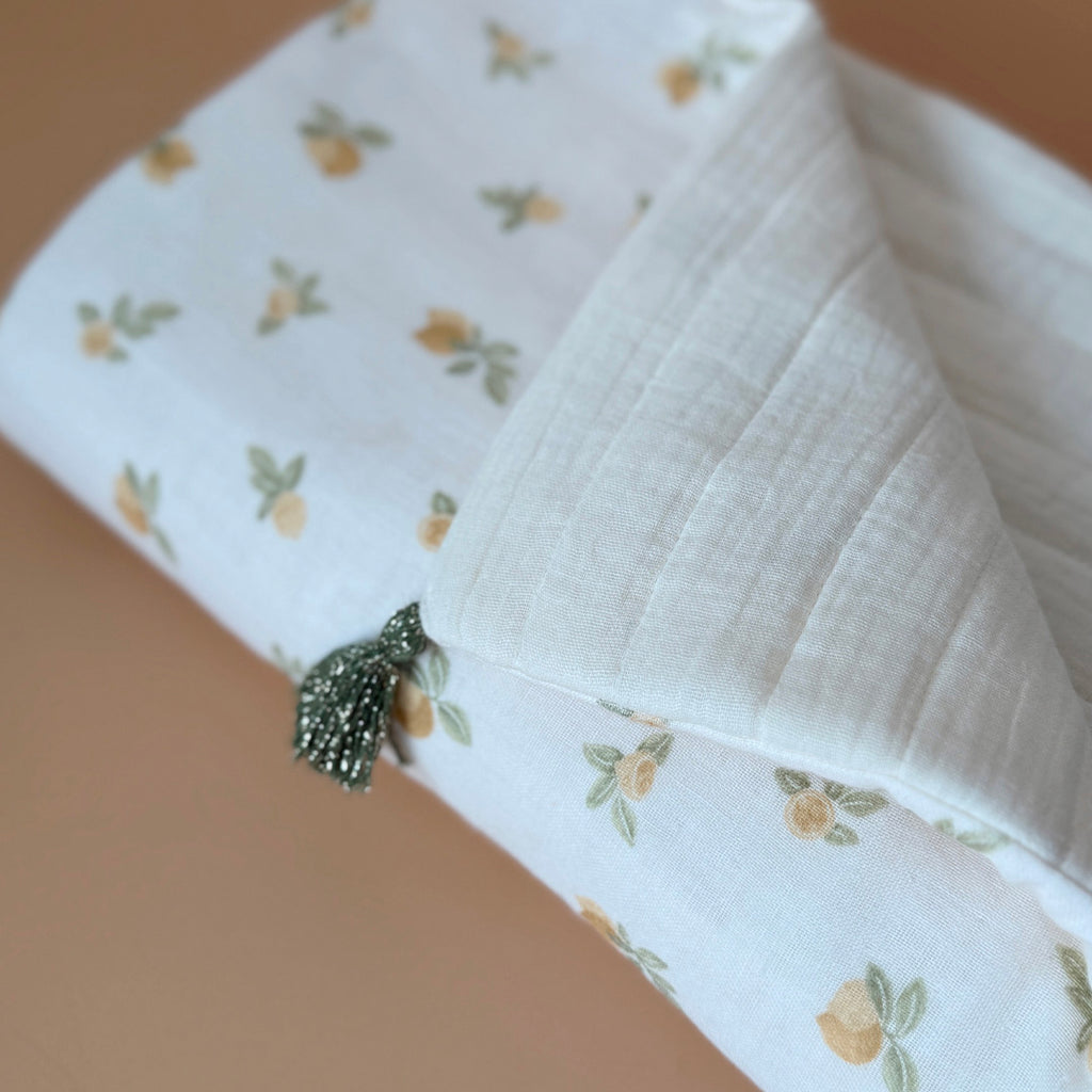 Ma petite Couverture d’été personnalisée - Citrons