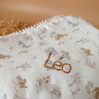 Couverture d’été en gaze 100% coton matelassé ♡ - Motif jungle
