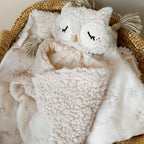 Doudou Mme Chouette 100% fait main - Norme CE