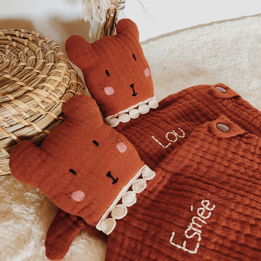 Doudou Attache Tétine - Choix Du Coloris