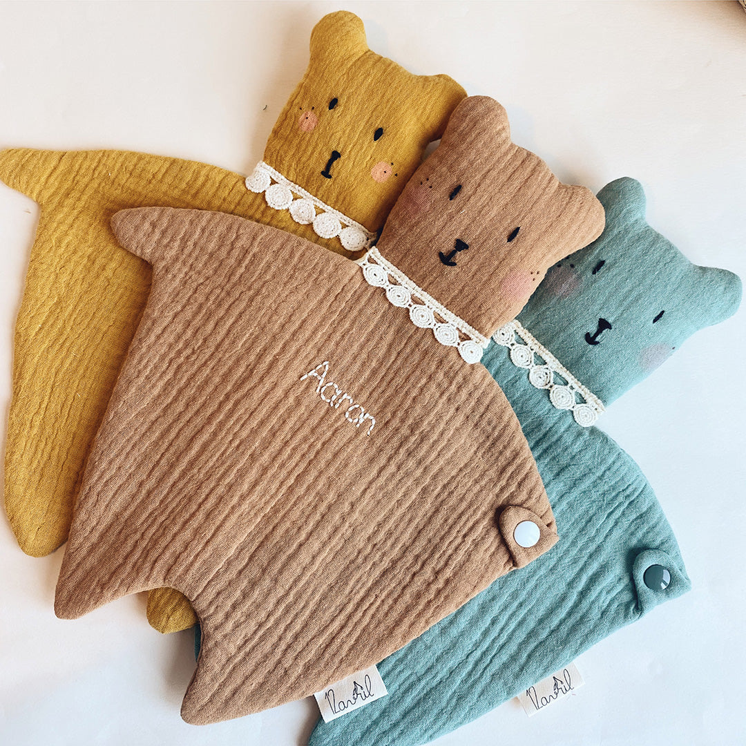 Doudou Attache Tétine - Choix Du Coloris