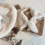 Doudou Lange Charly - Fausse fourrure et triple gaze de coton