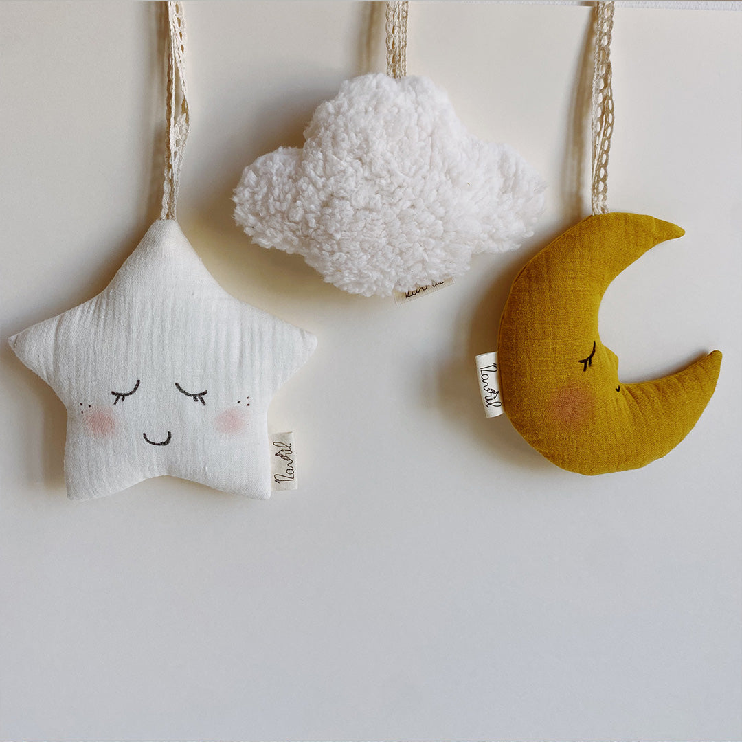 Hochet nuage à suspendre