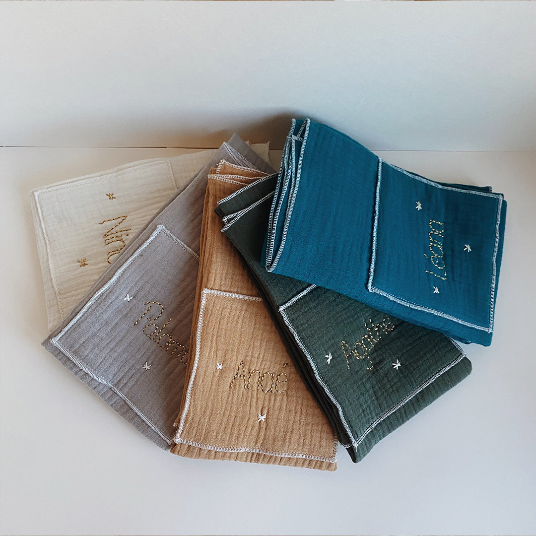 Lange - couverture d'été personnalisée - Coloris au choix