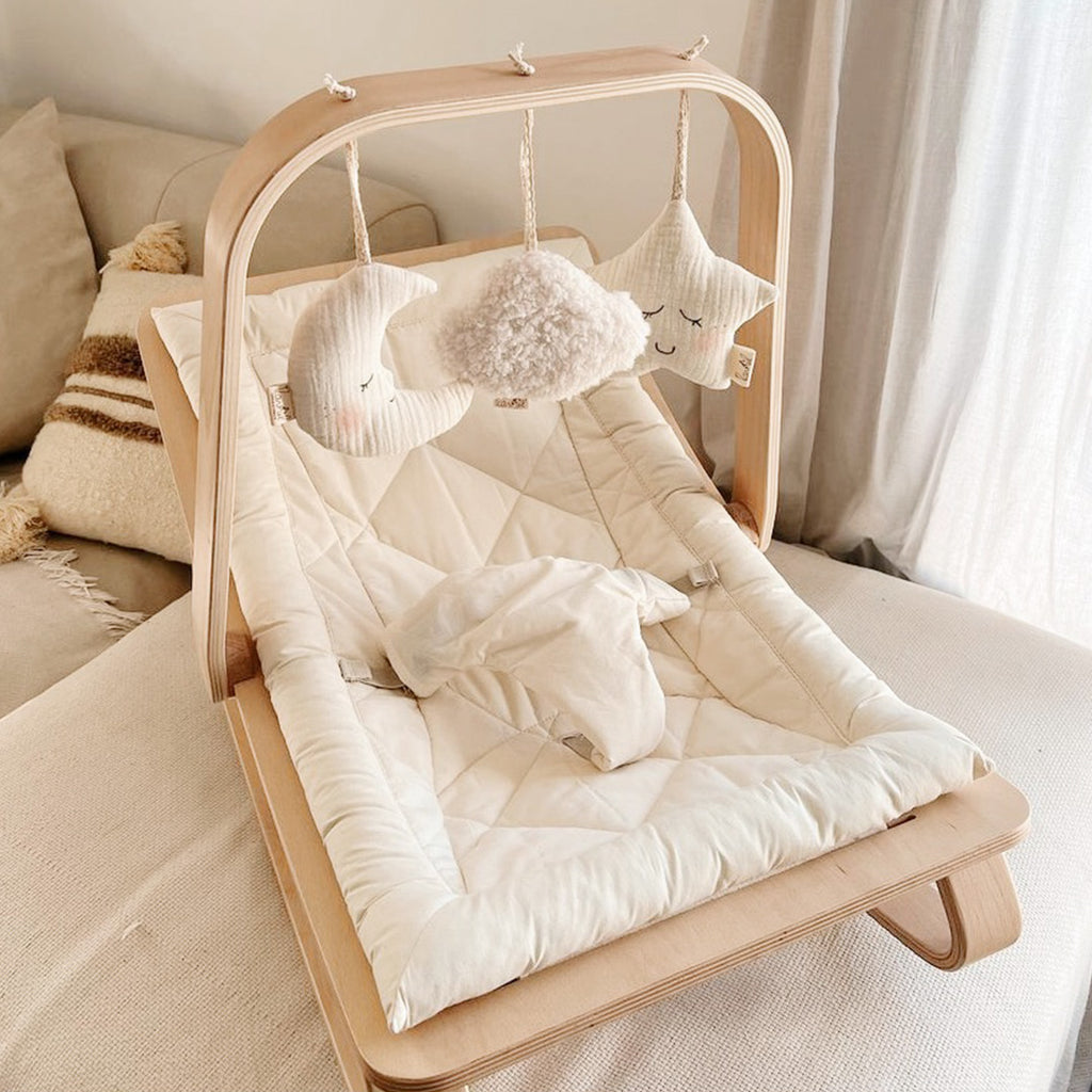 Trio de hochets à suspendre - Choix des coloris