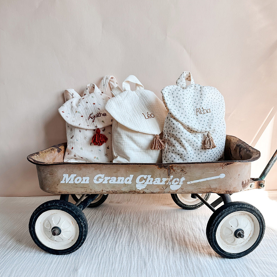 A y est c'est la rentrée : en crèche, chez nounou, le premier pas à l'école en petite section .... retrouvez notre sélection d'articles indispensables pour sa première rentrée.