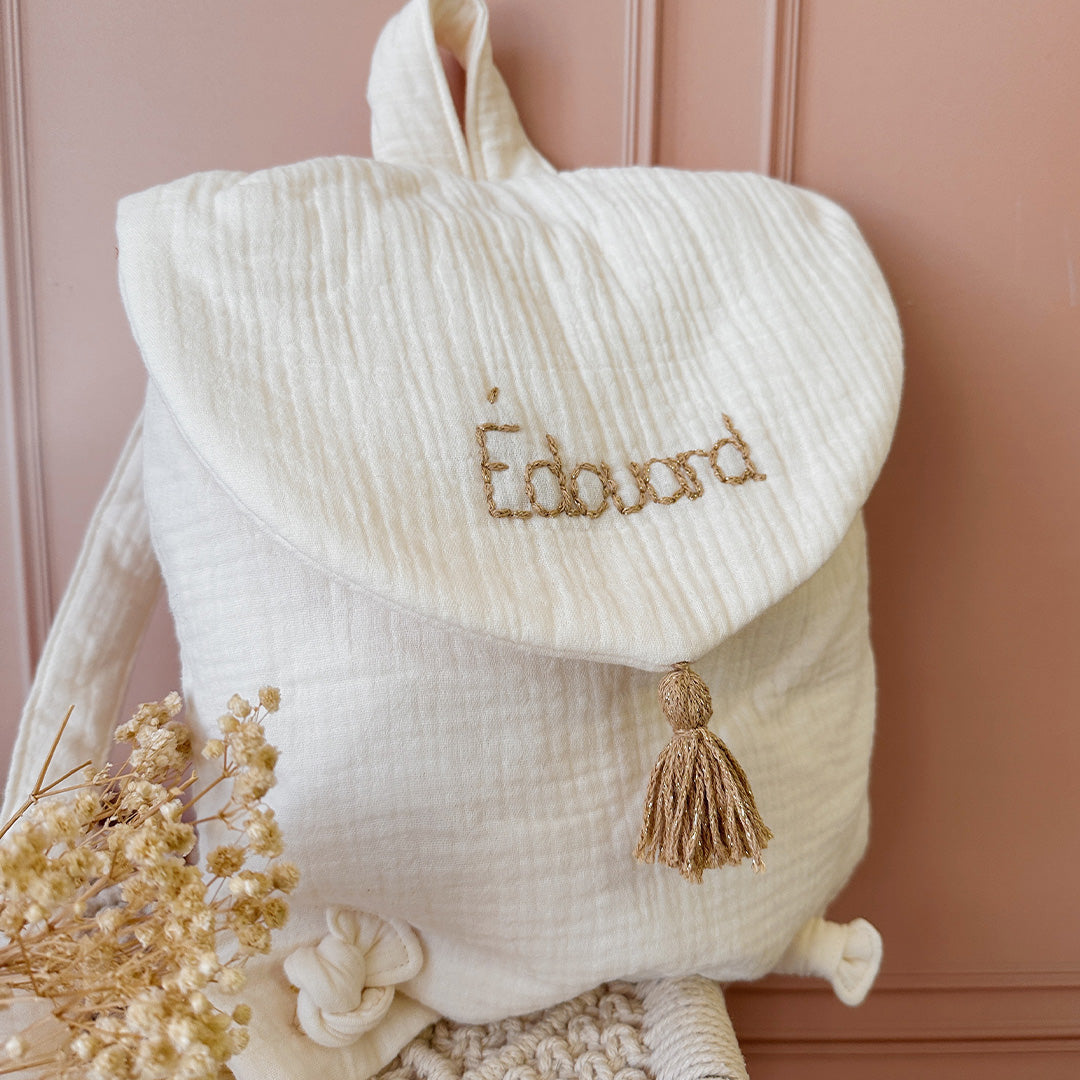 Mon premier sac à dos écru - Choix du coloris