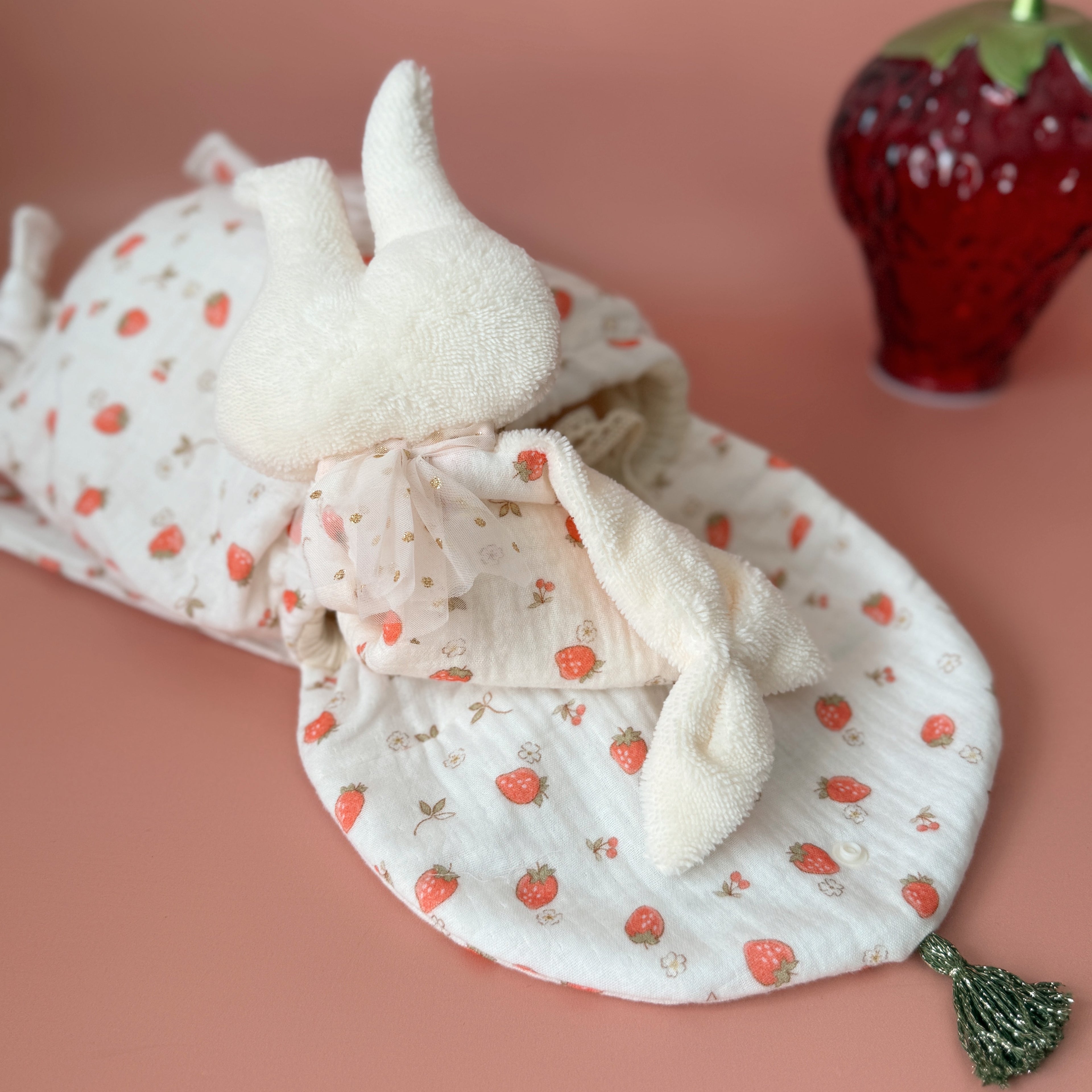 Mon premier sac à dos - Motif Fraises Cerises