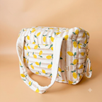 Sac à langer personnalisé – Matelassé motif Citrons