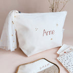 Ma trousse de toilette personnalisable + symboles dorés
