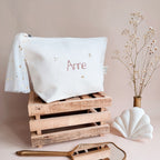 Ma trousse de toilette personnalisable + symboles dorés