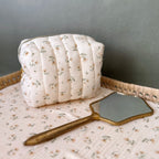 Maxi lange en gaze de coton -  Motif Fleuri vintage
