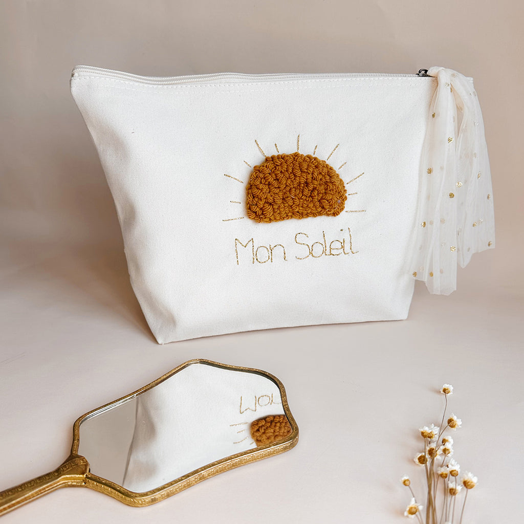 trousse de toilette personnalisée grand format