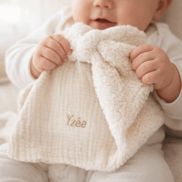 bébé 12avril doudou lange