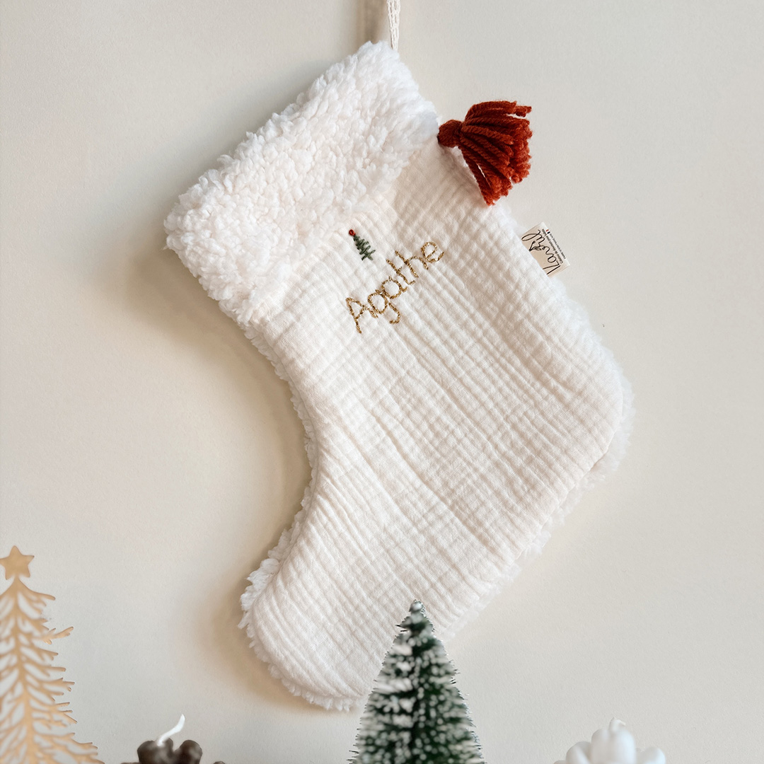 Ma petite botte de Noël personnalisée