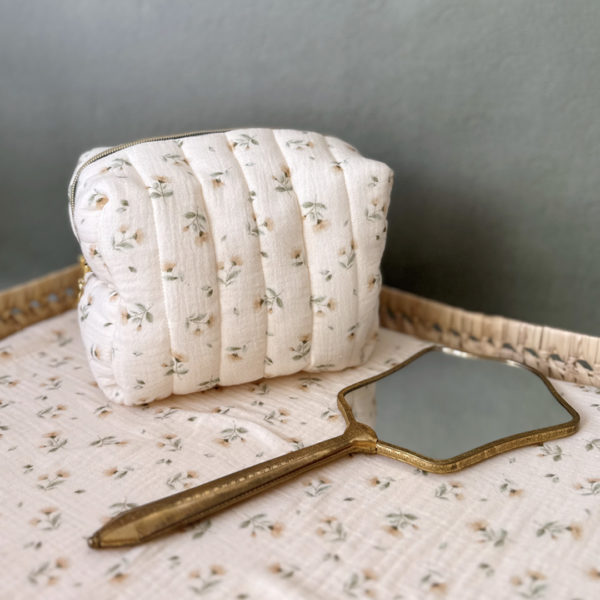 trousse de toilette fleur vointage 12avril