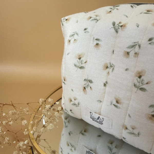 trousse fleuri vintage 12