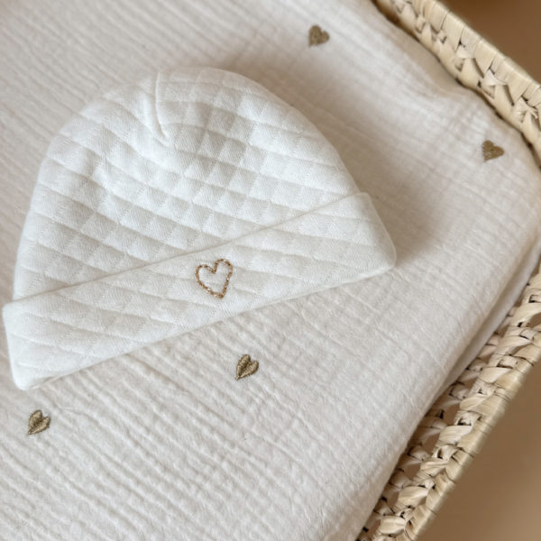 bonnet de naissance matelassé coeur 12avril 6